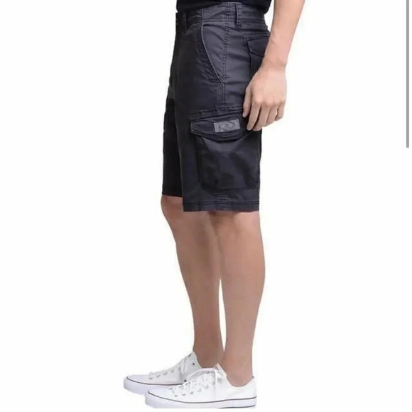 NEW Unionbay Men's Flex Waist Cargo Shorts Blue 38 - Picture 4 of 7